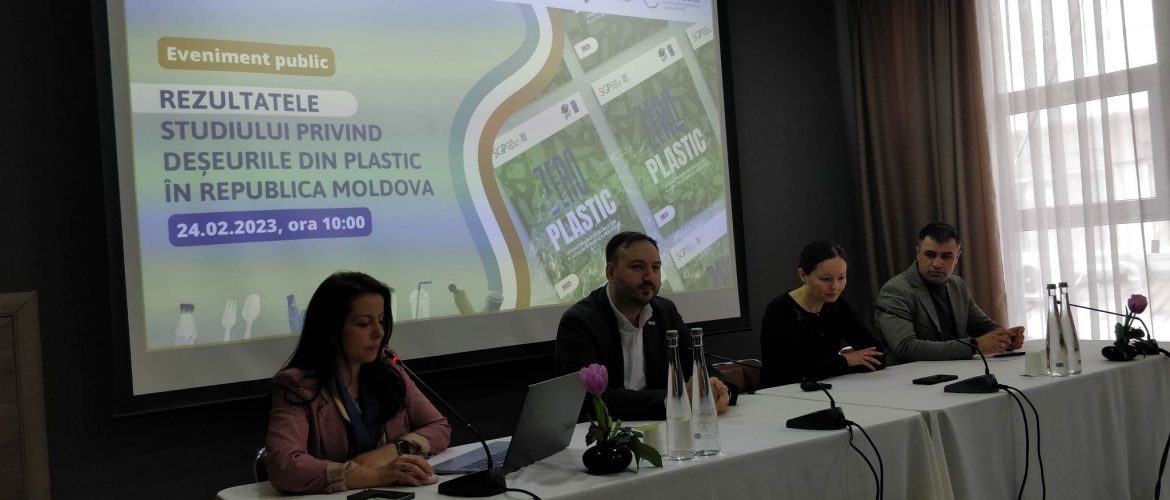 Presentation of study results on plastic waste